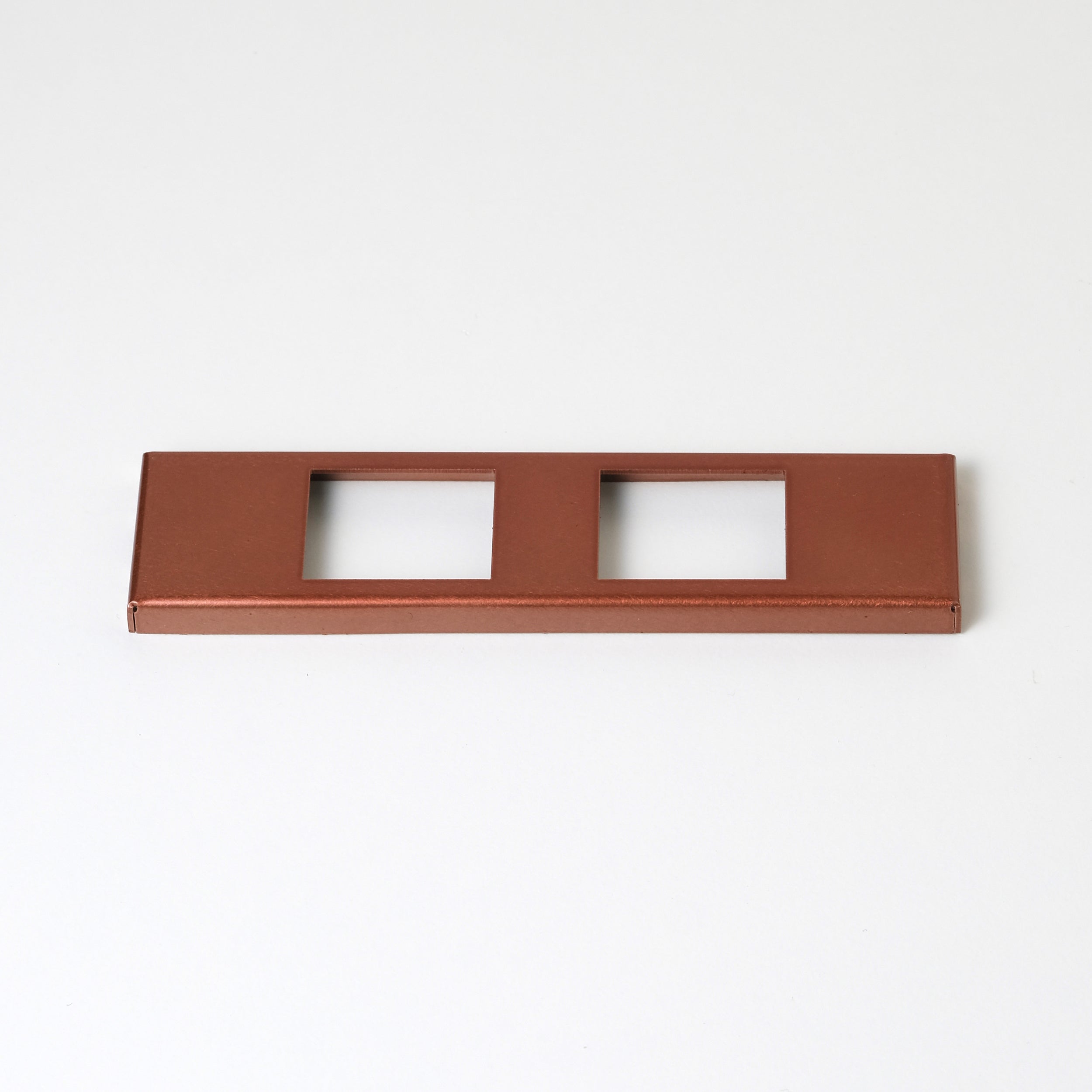 コンセンティック 銅色 バイブレーション 家具用プレート2口用