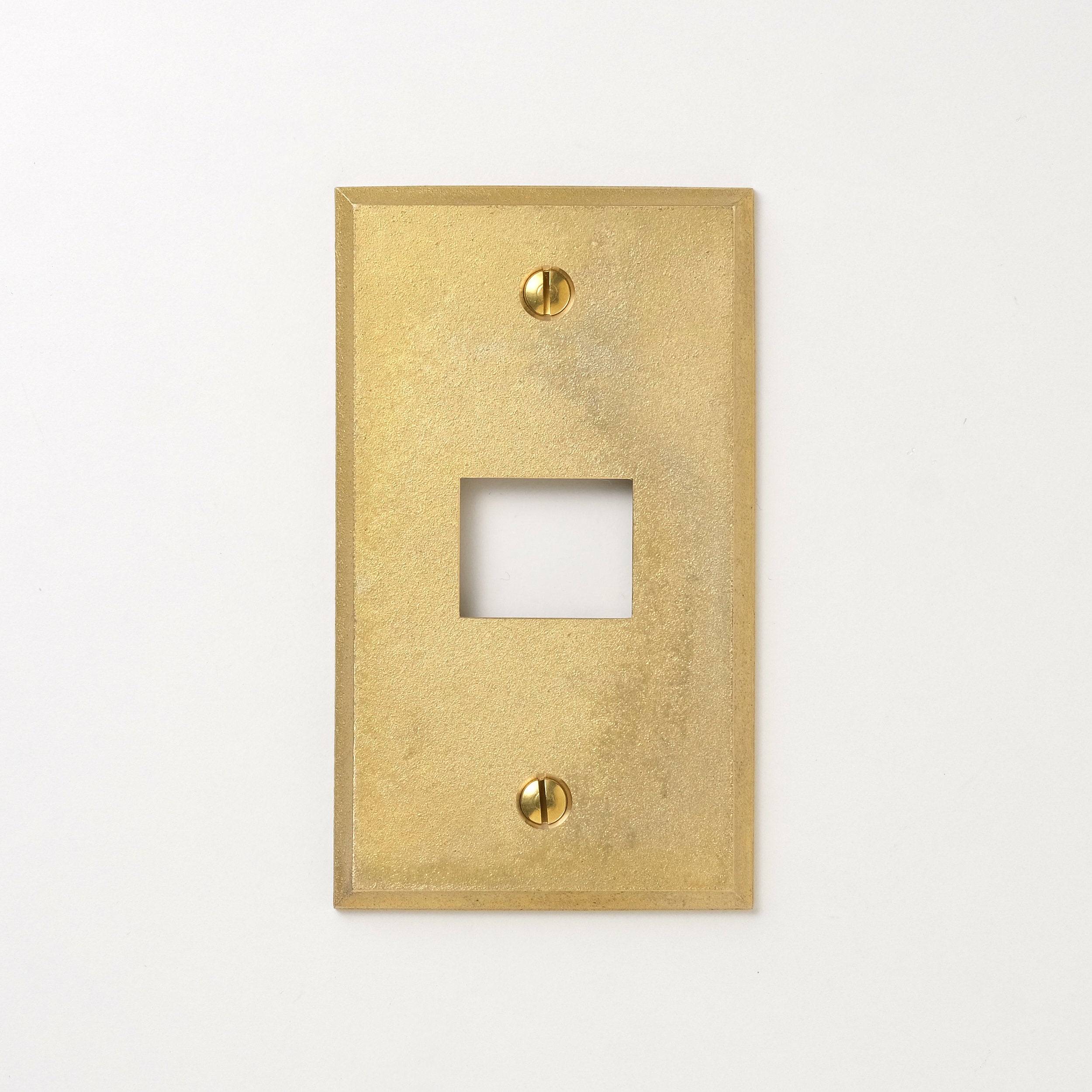 フタガミ プレート 真鍮 1連1口用