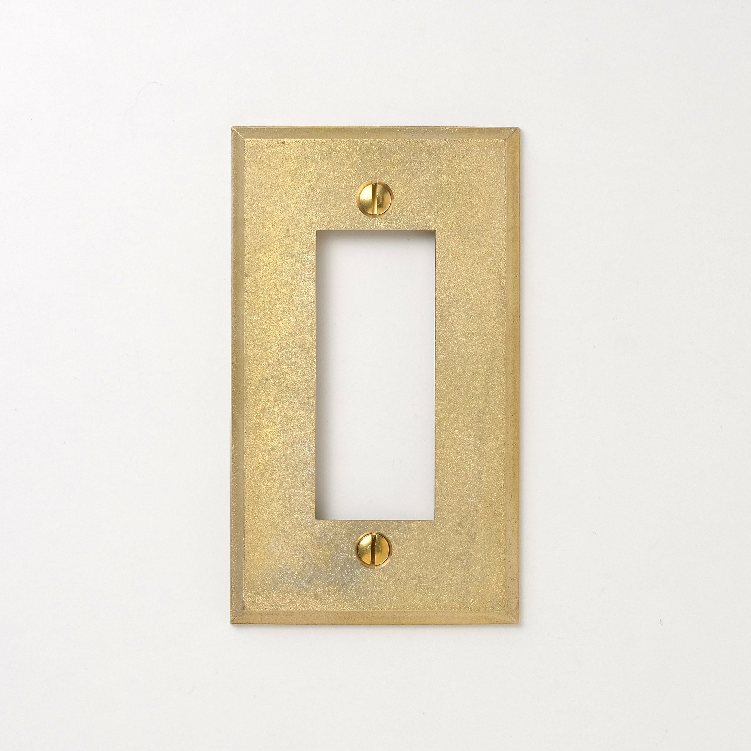 フタガミ プレート 真鍮 1連3口用