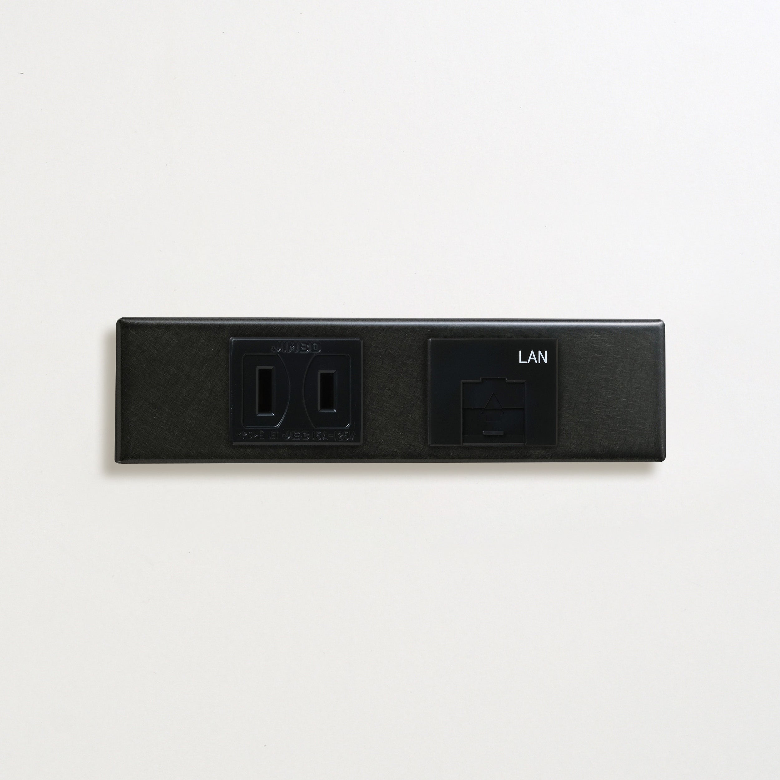 未開栓 コニャック 2本セット ステンレス（マットブラック） 家具用プレート2口用 + NK 埋込