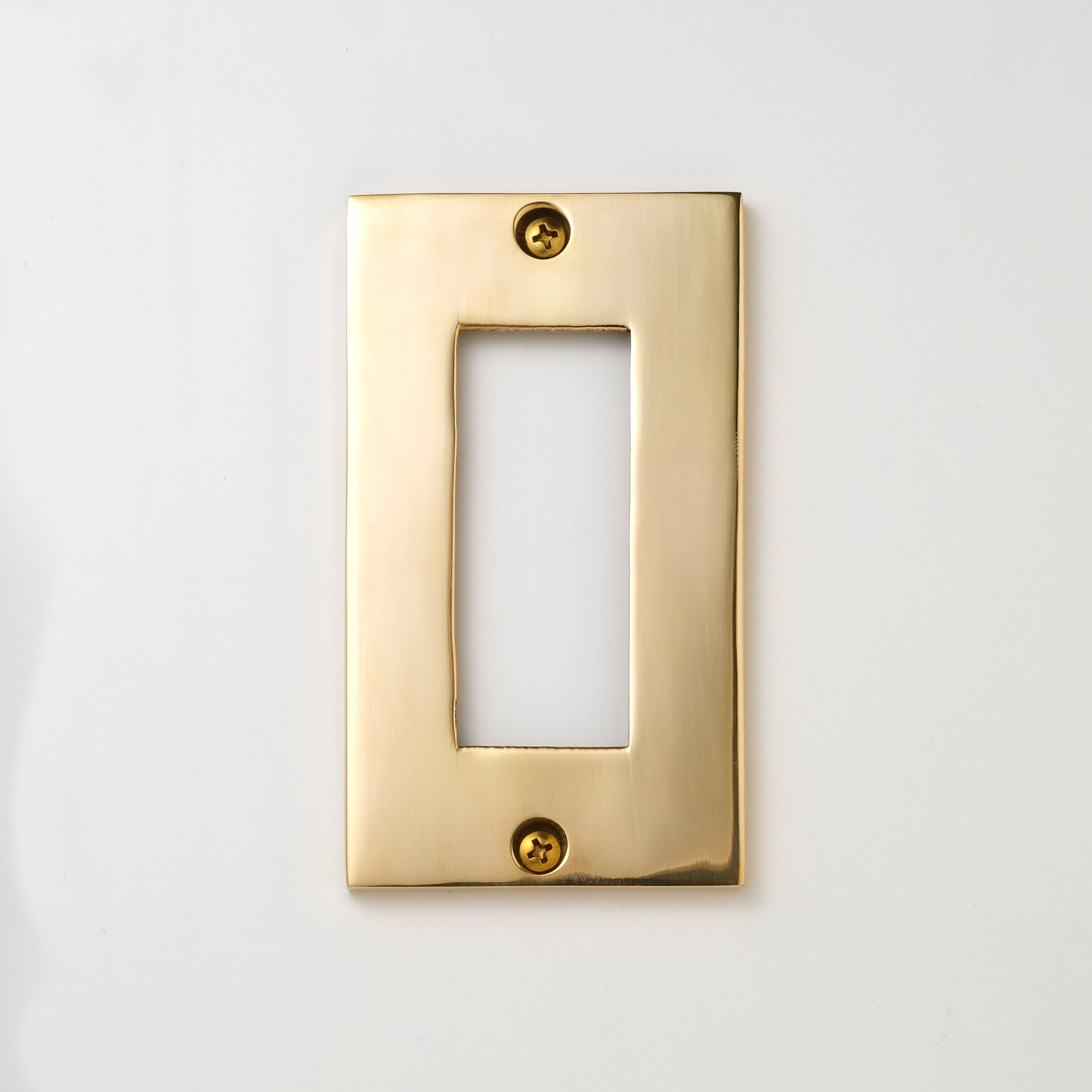 JC 真鍮素地 プレート1連3口用