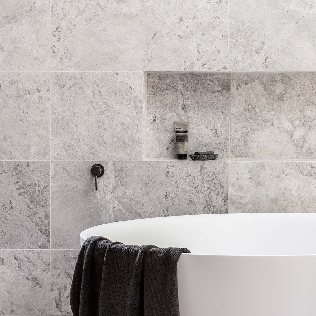 エリシアン・壁付1穴 混合水栓用ハンドル ガンメタル