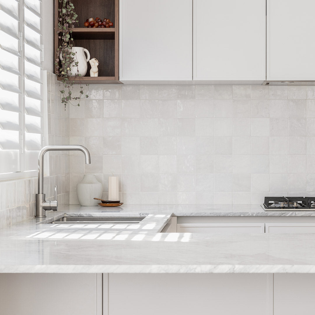 エデン・台付き1穴 キッチン用混合水栓 ニッケル