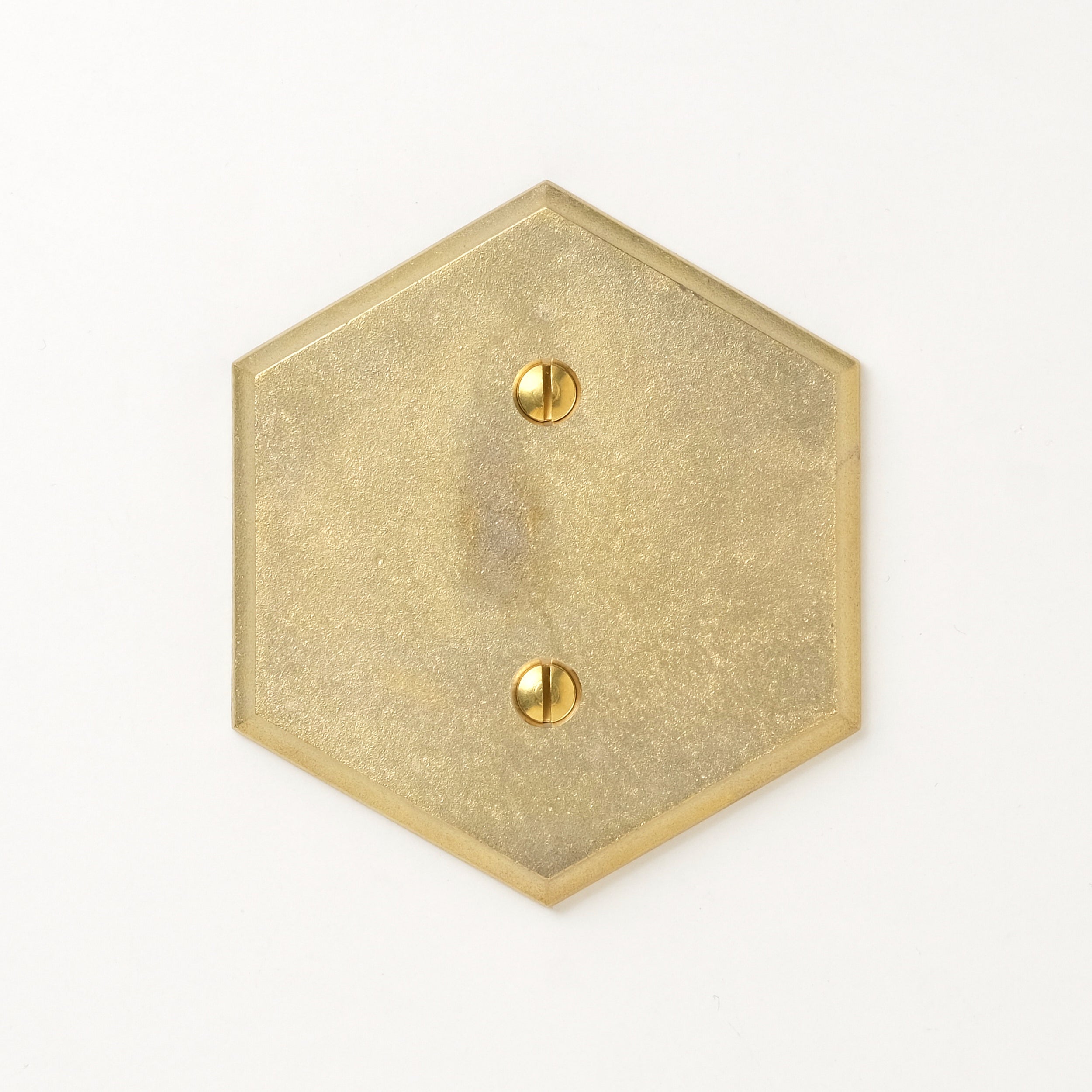 フタガミ プレート 真鍮 半連ブランク用 六角