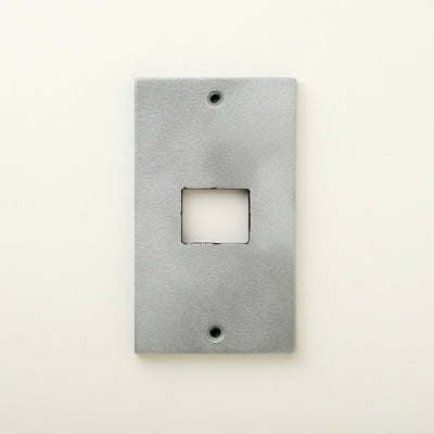 METAL PLATE 鋳肌 錫 1連1口