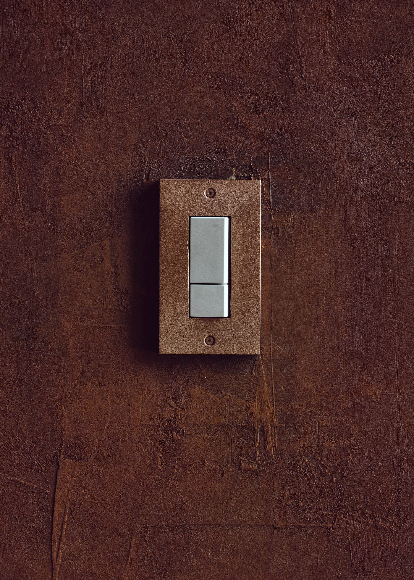 METAL PLATE 鋳肌 真鍮 1連1口