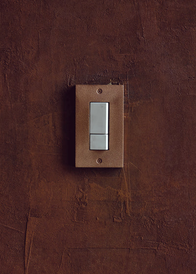 METAL PLATE 鋳肌 真鍮 1連1口