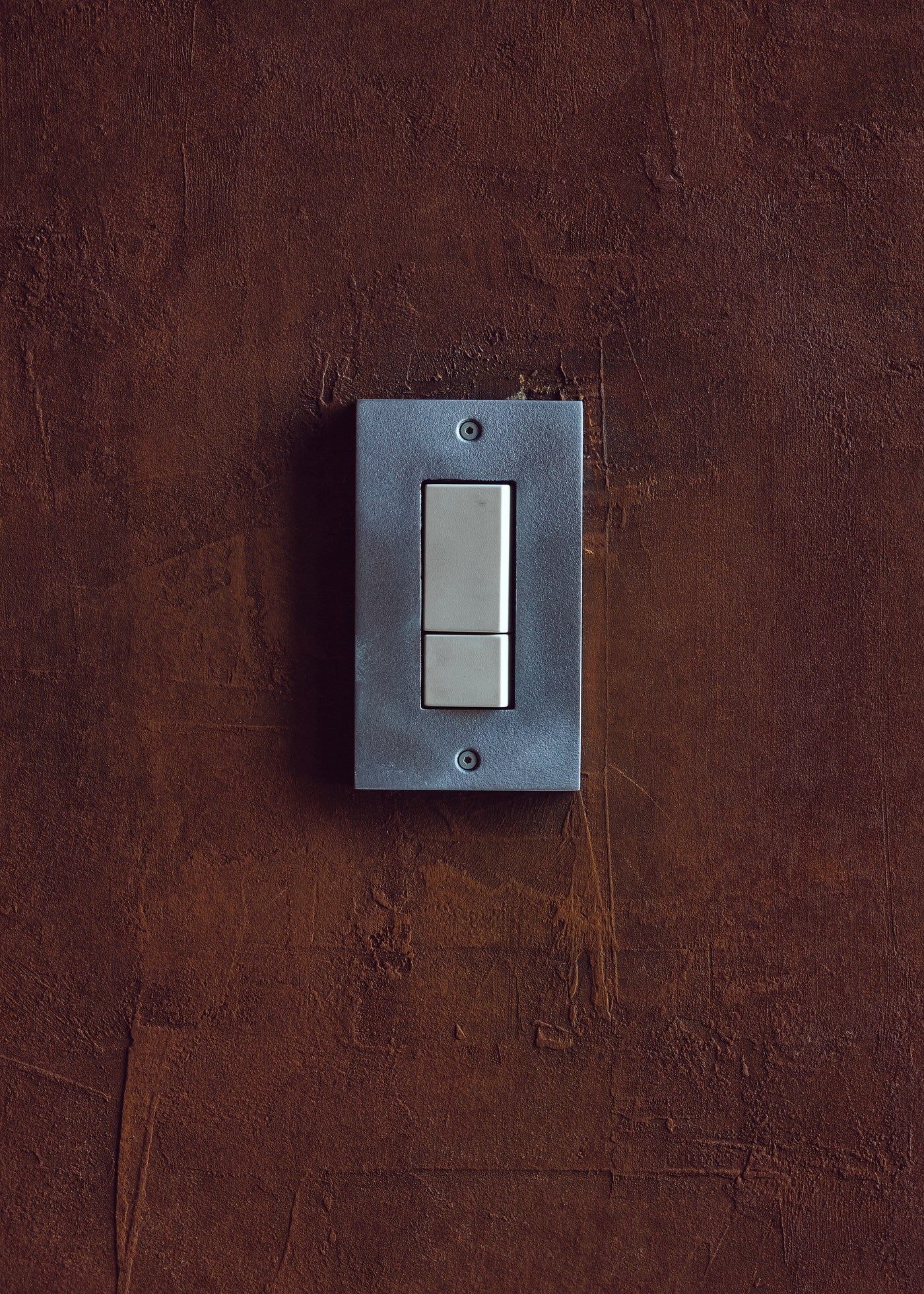 METAL PLATE 鋳肌 真鍮 1連1口