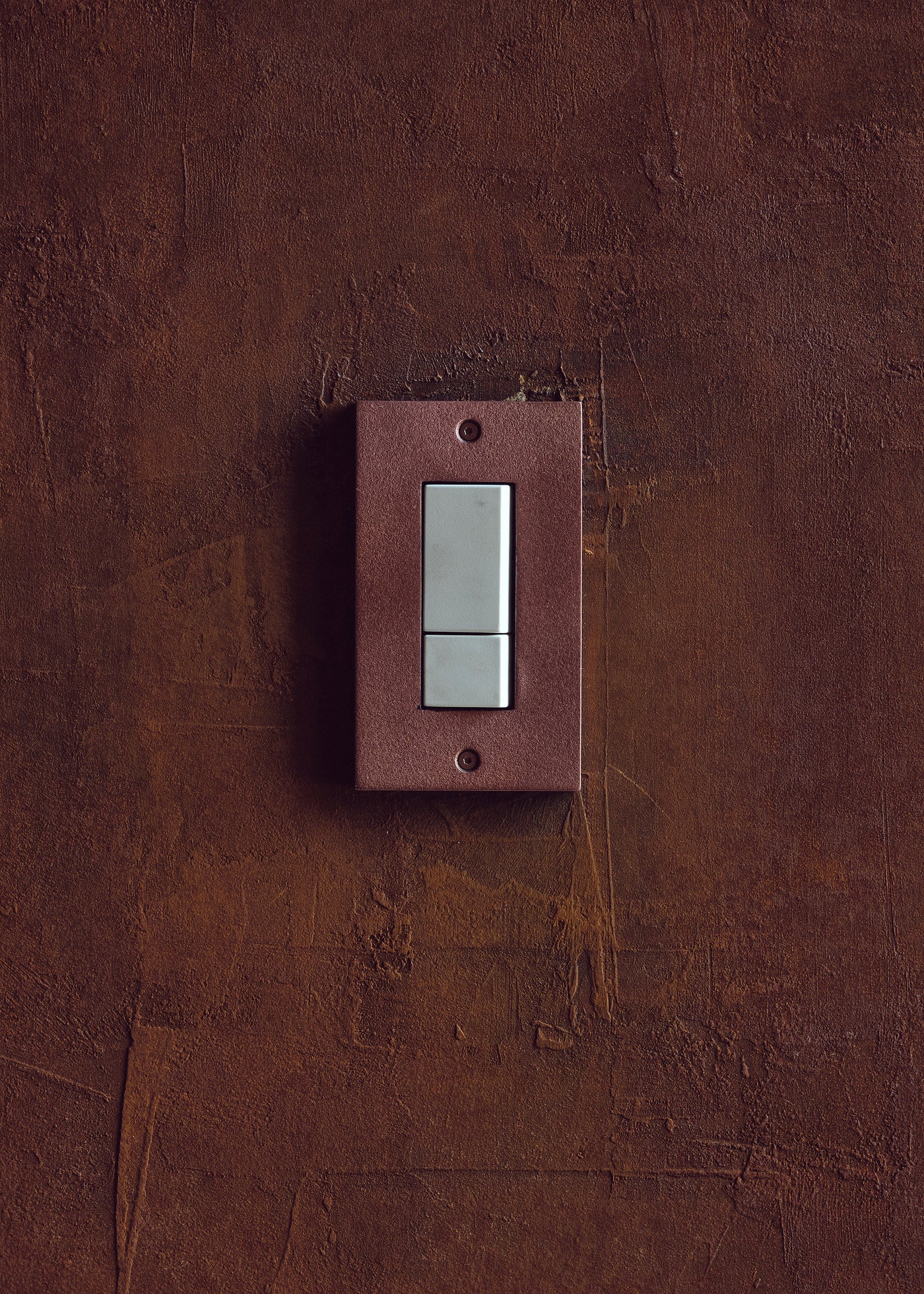 METAL PLATE 鋳肌 真鍮 1連1口