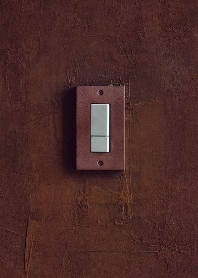 METAL PLATE 鋳肌 真鍮 1連1口