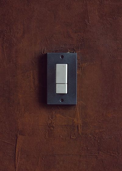 METAL PLATE 鋳肌 真鍮 1連1口