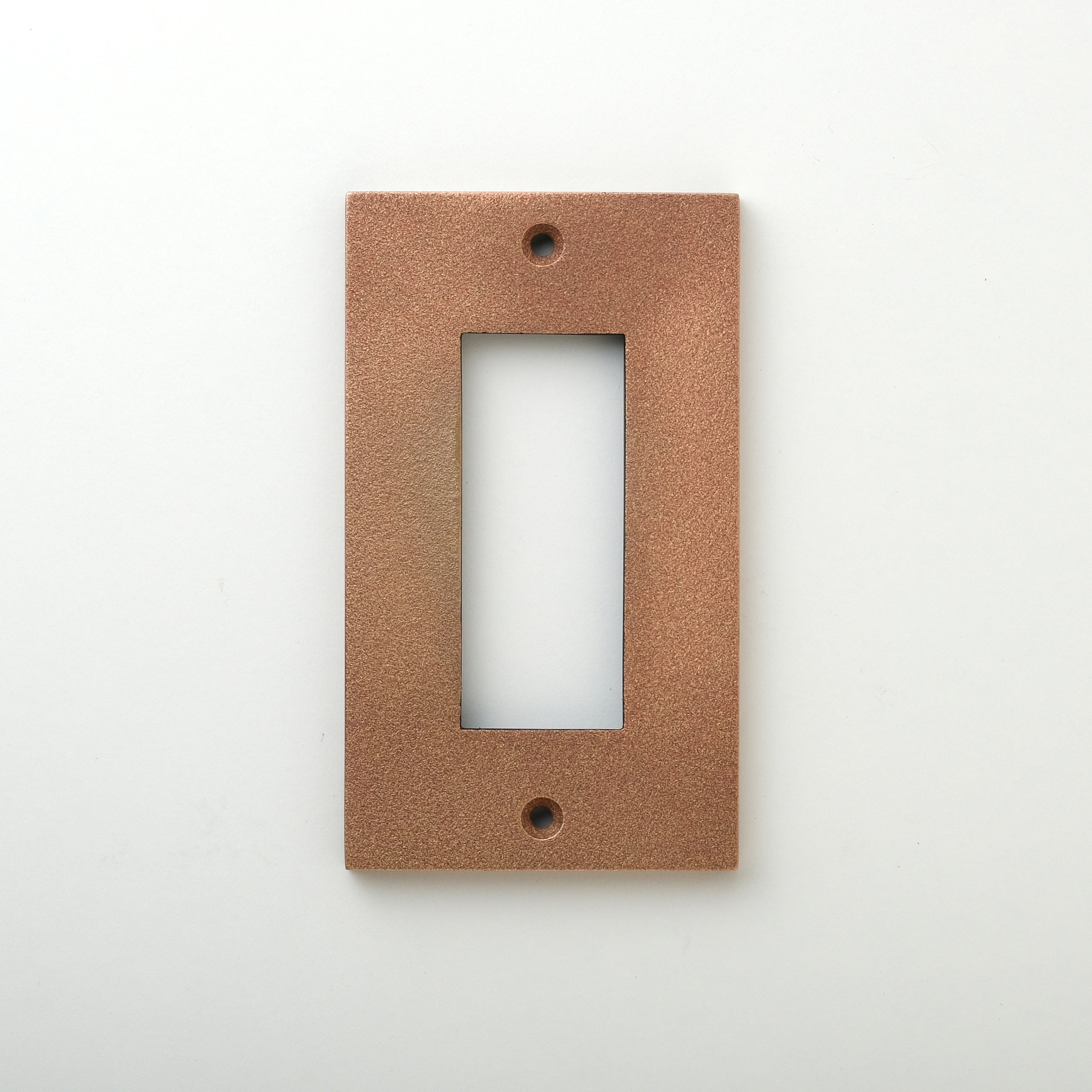 METAL PLATE 鋳肌 銅 1連3口