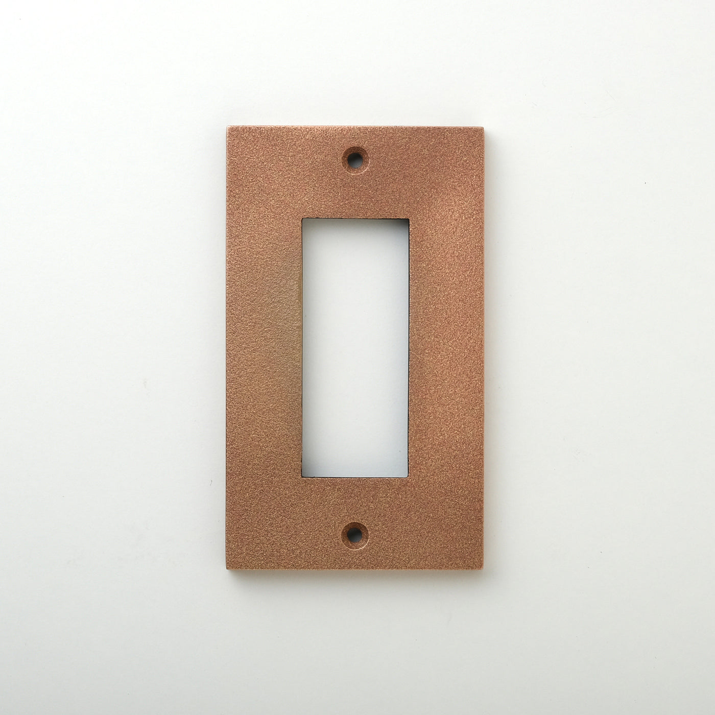 METAL PLATE 鋳肌 銅 1連3口