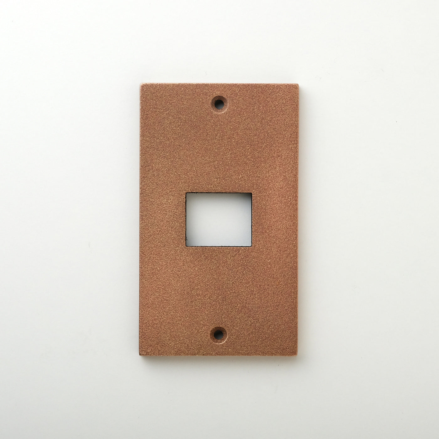 METAL PLATE 鋳肌 銅 1連1口