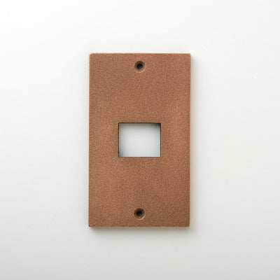 METAL PLATE 鋳肌 銅 1連1口