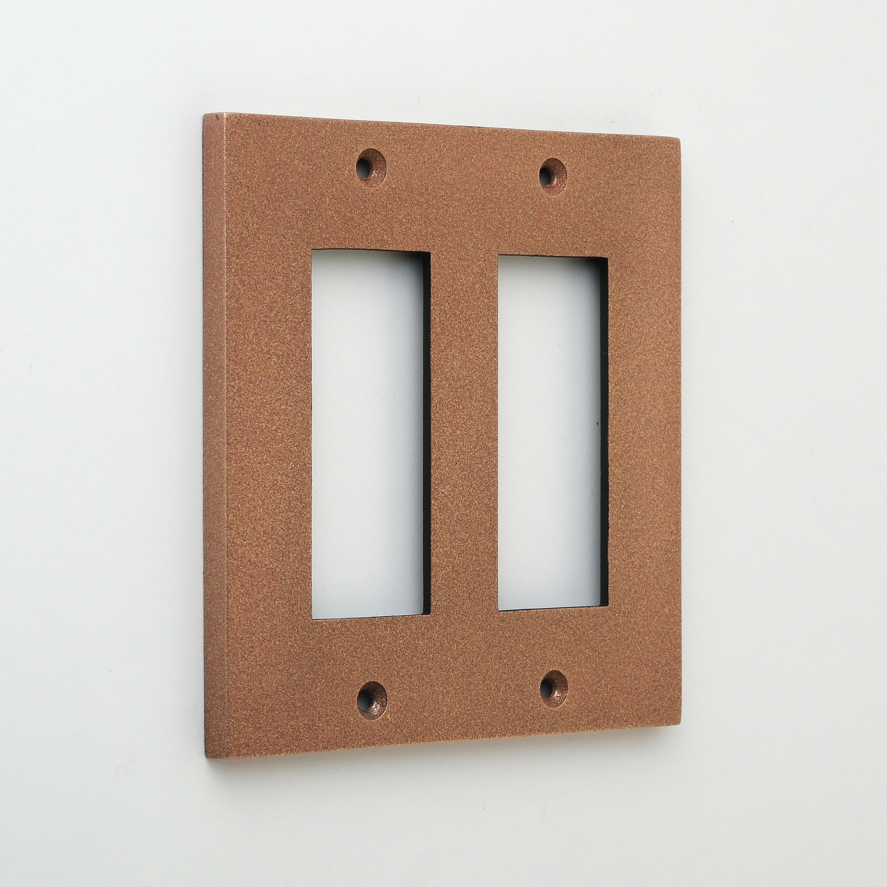 METAL PLATE 鋳肌 銅 2連3口＋3口