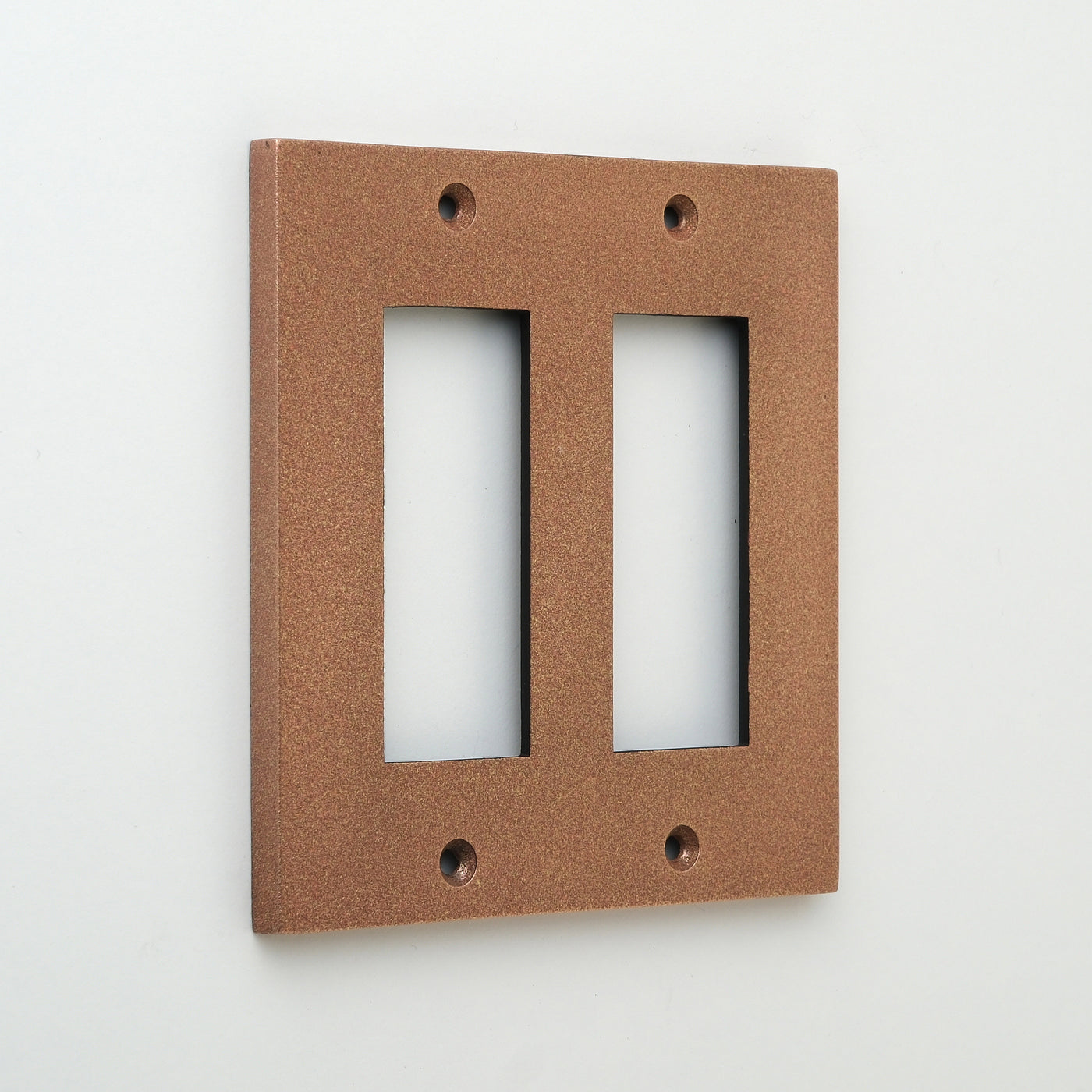 METAL PLATE 鋳肌 銅 2連3口＋3口