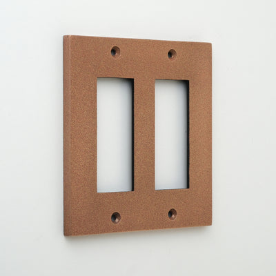 METAL PLATE 鋳肌 銅 2連3口＋3口