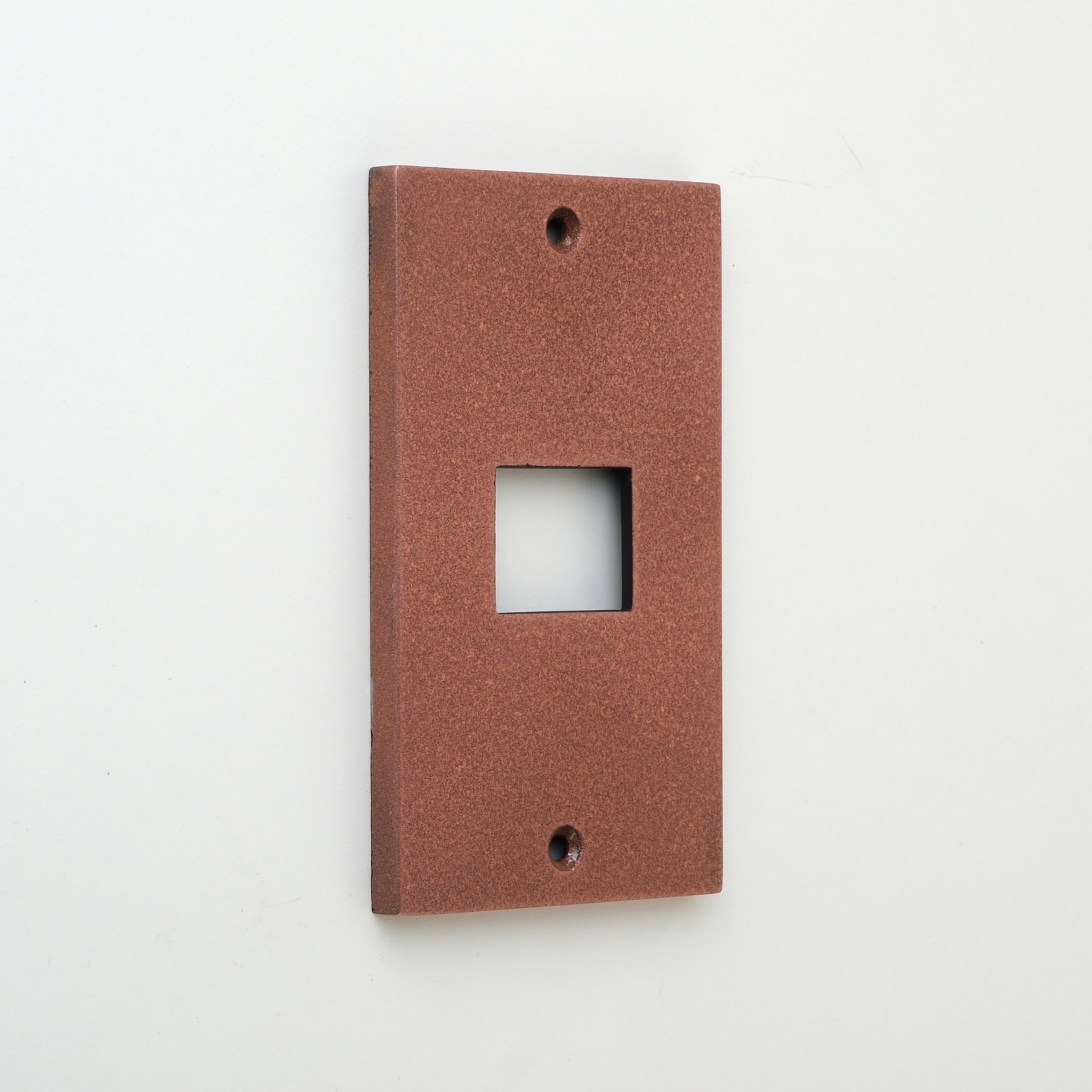 METAL PLATE 鋳肌 丹銅 1連1口