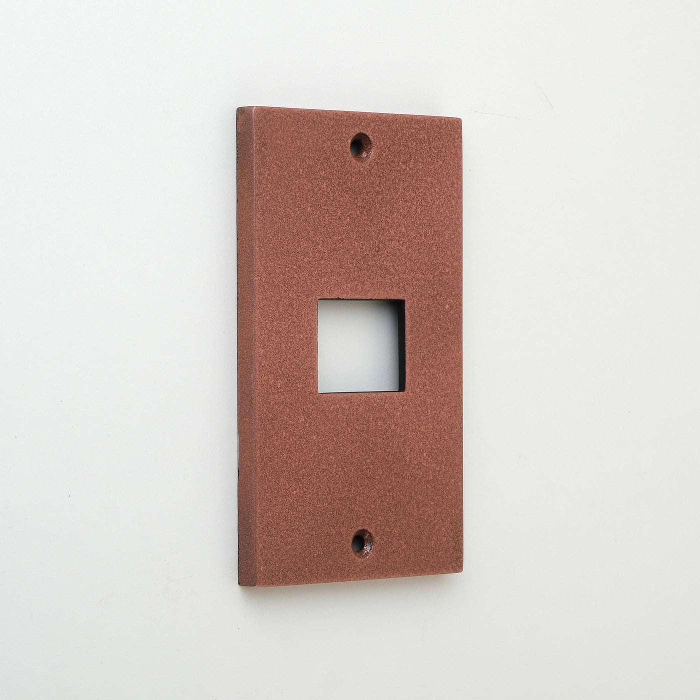 METAL PLATE 鋳肌 丹銅 1連1口