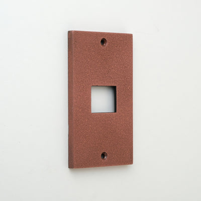 METAL PLATE 鋳肌 丹銅 1連1口