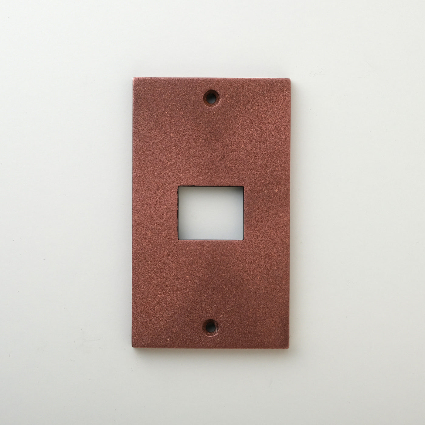 METAL PLATE 鋳肌 丹銅 1連1口