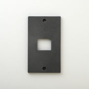 METAL PLATE 鋳肌 鉄 1連1口