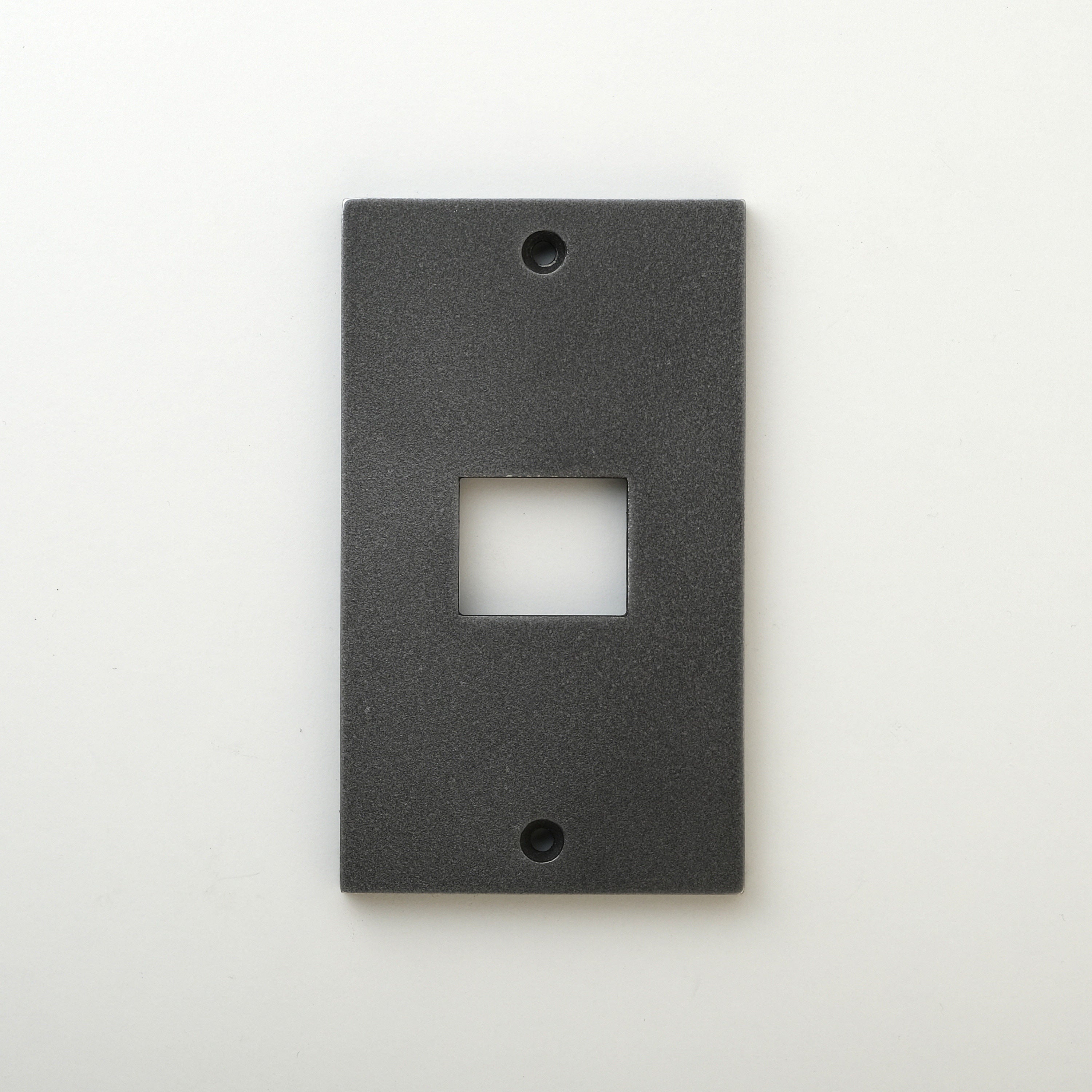 METAL PLATE 鋳肌 鉄 1連1口