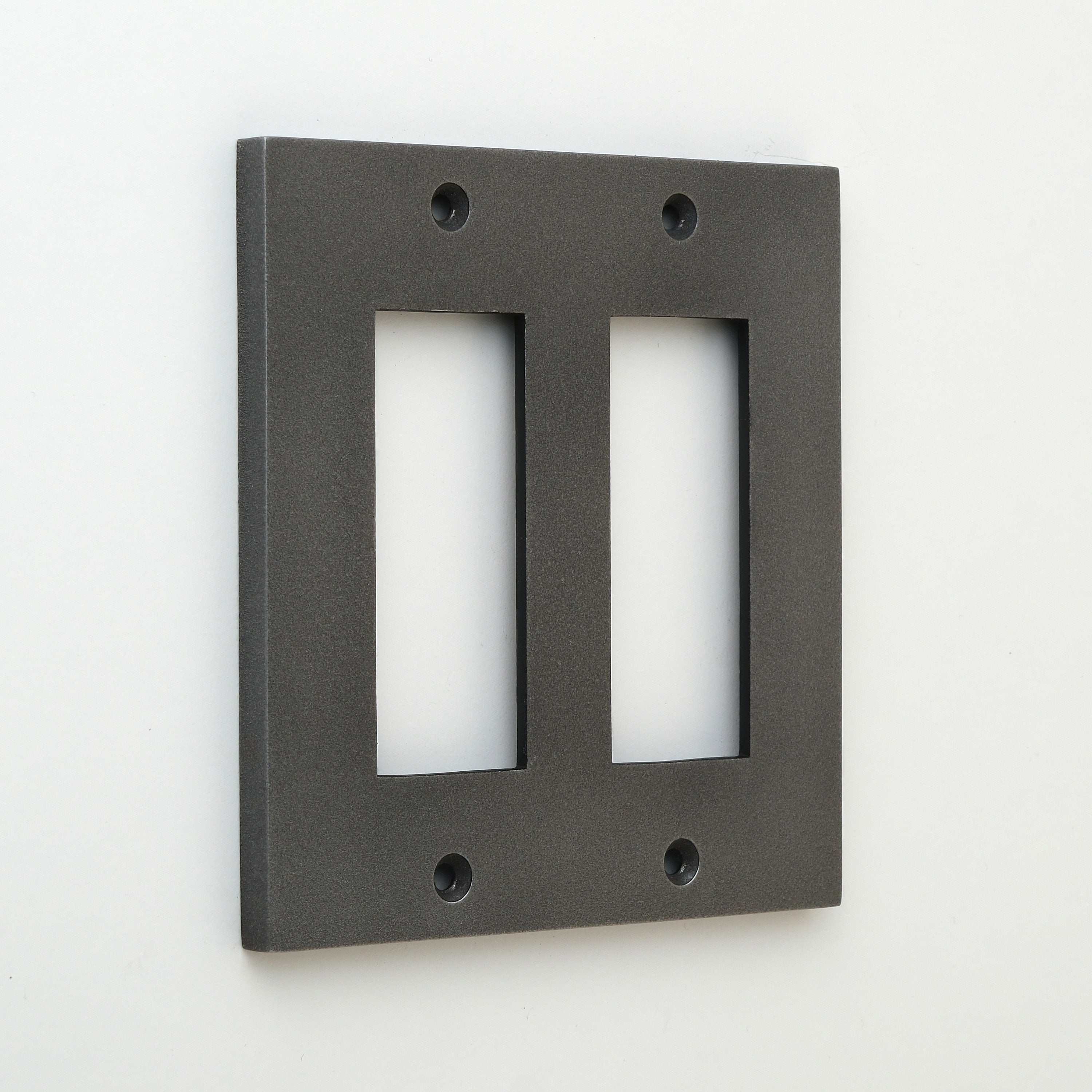 METAL PLATE 鋳肌 鉄 2連3口＋3口