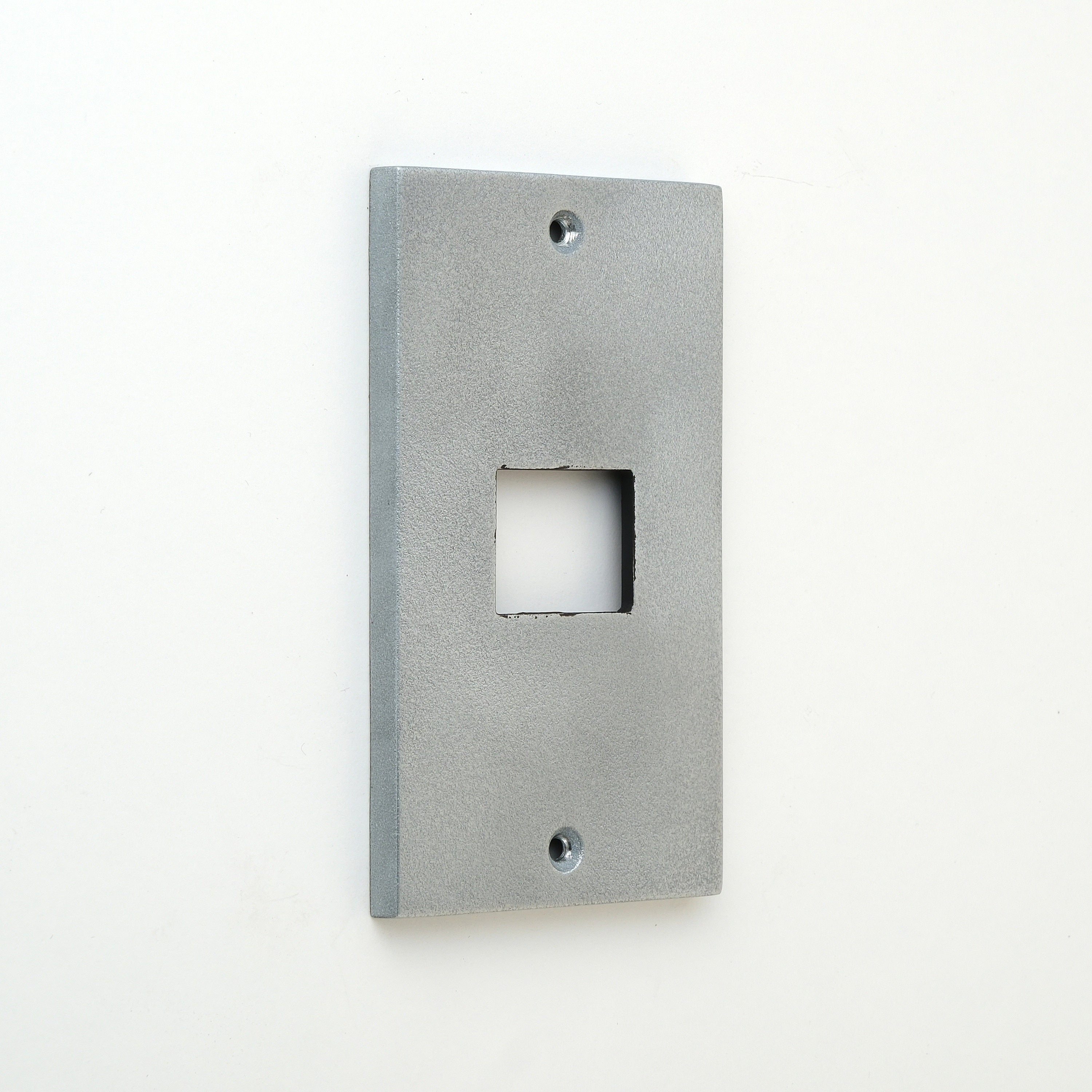 METAL PLATE 鋳肌 亜鉛 1連1口