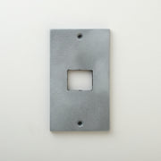 METAL PLATE 鋳肌 亜鉛 1連1口