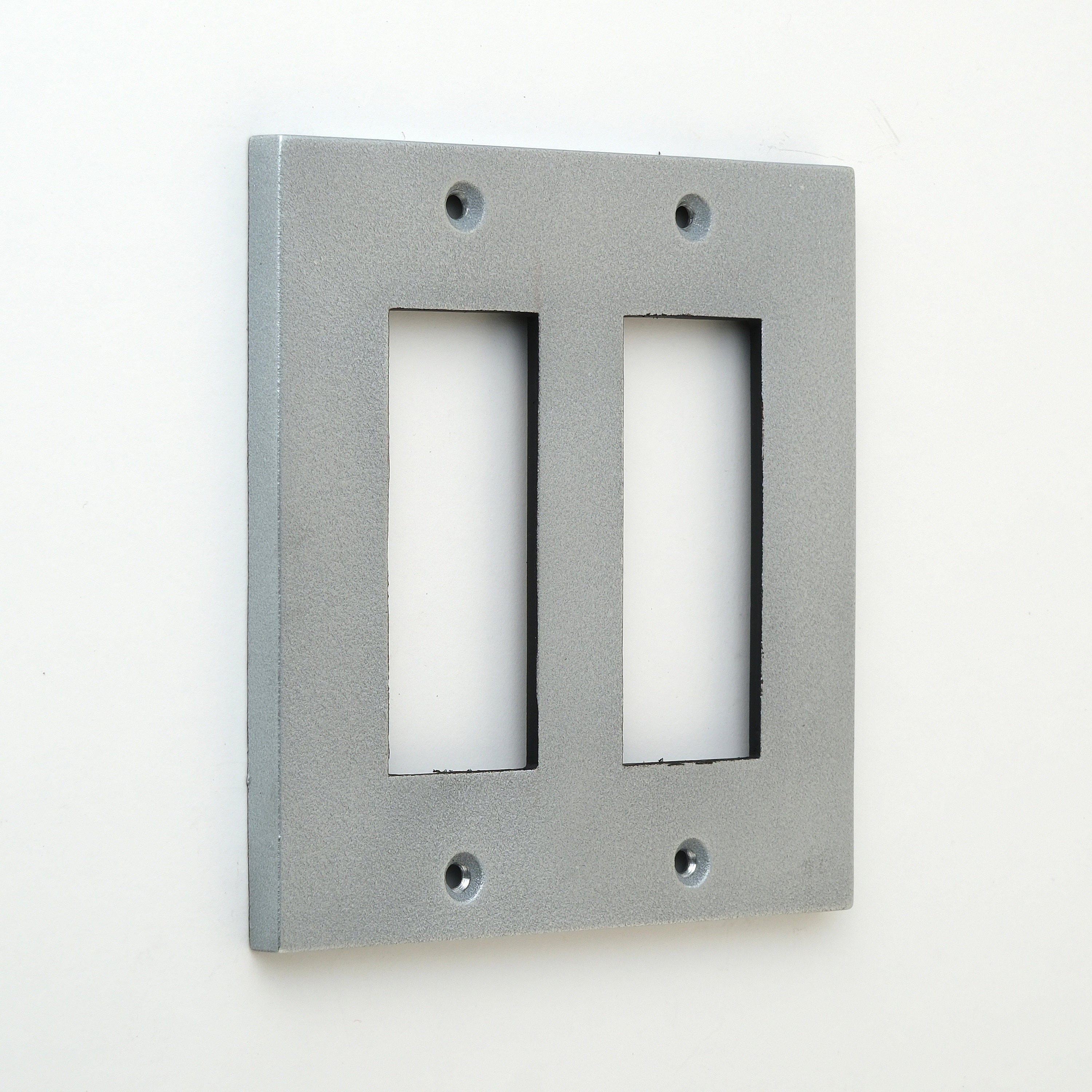 METAL PLATE 鋳肌 亜鉛 2連3口＋3口