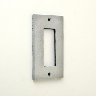 METAL PLATE 鋳肌 錫 1連3口