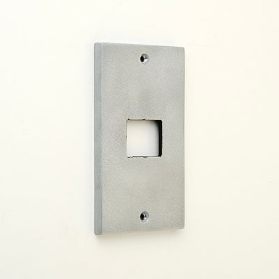 METAL PLATE 鋳肌 錫 1連1口