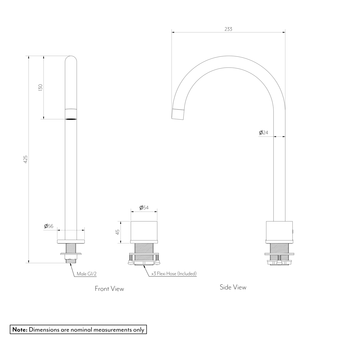 MilaniBasinHobミキサーセット