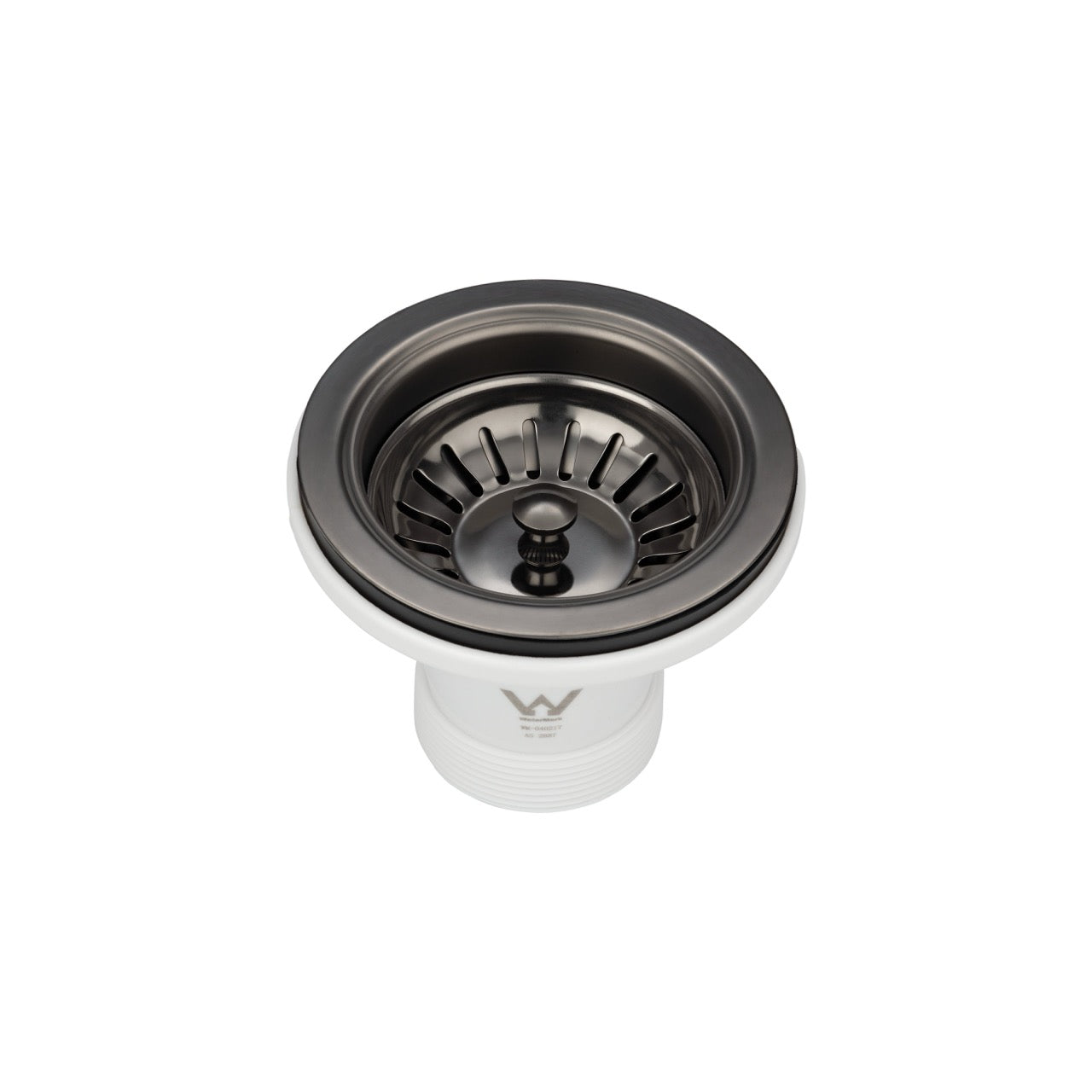 シンクバスケット排水栓 ガンメタル