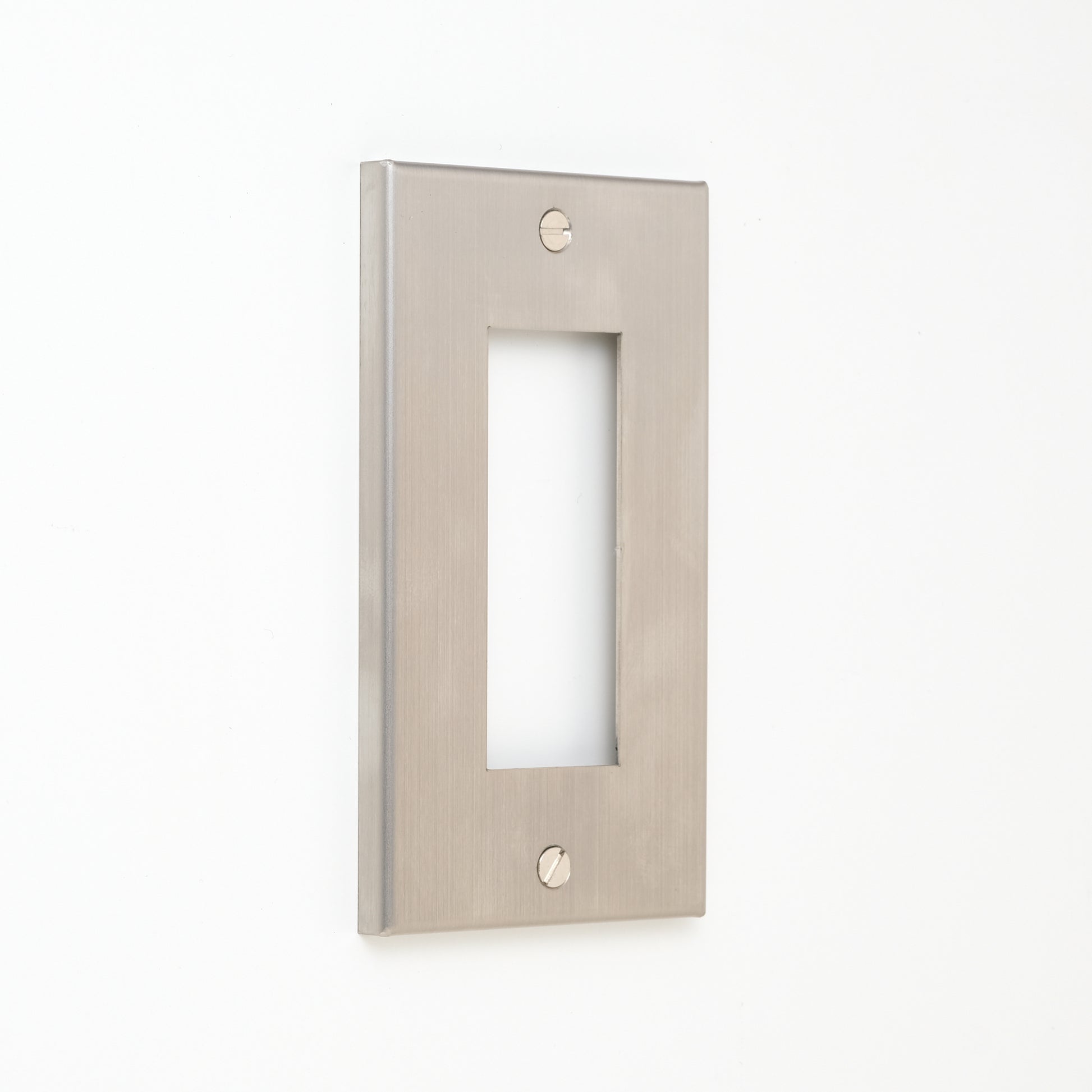 コンセンティック ステンレス素地 プレート１連３口用 