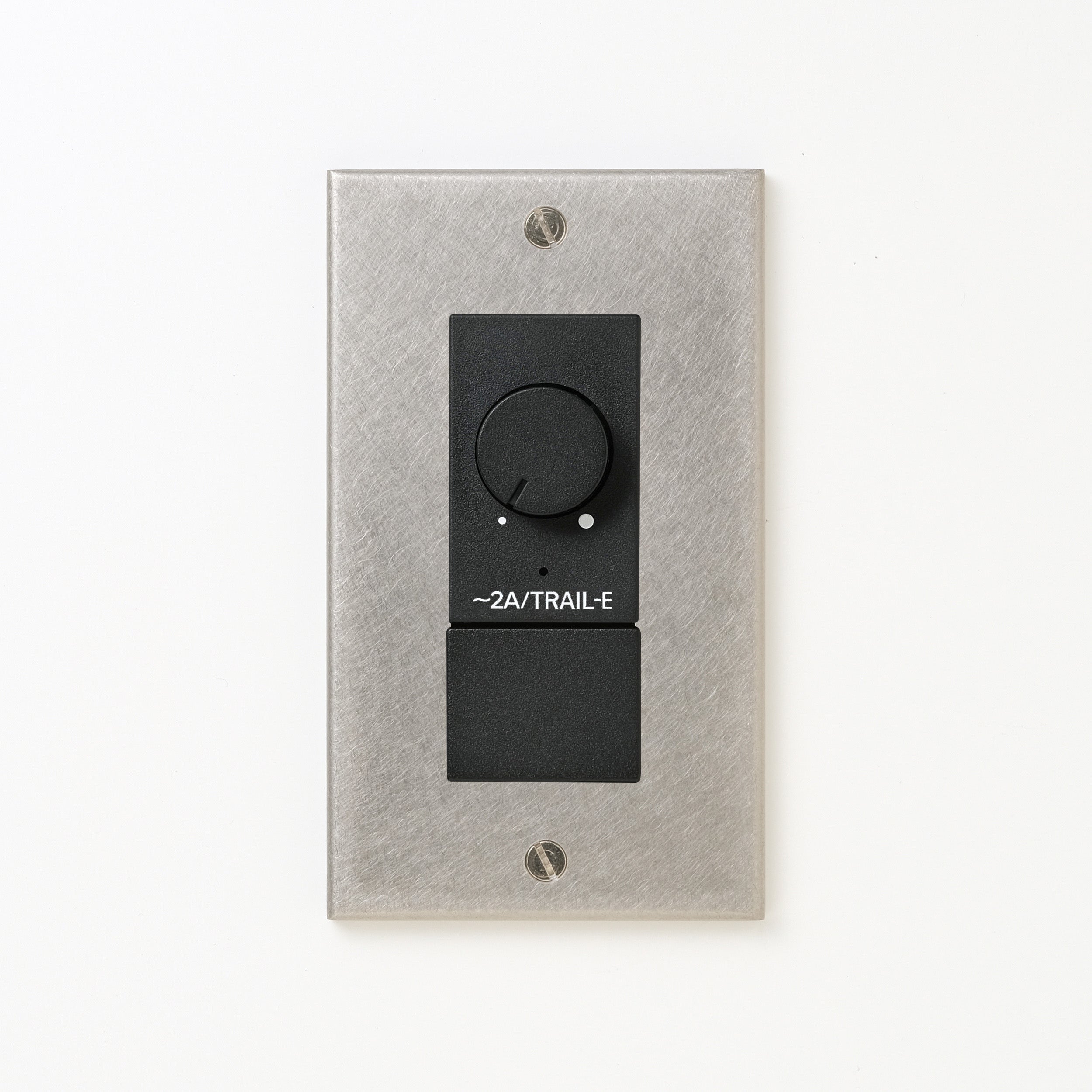 ステンレス（バイブレーション）プレート <br>+ NK 逆位相制御方式ライトコントロール＋ブランクチップ付　 ブラック