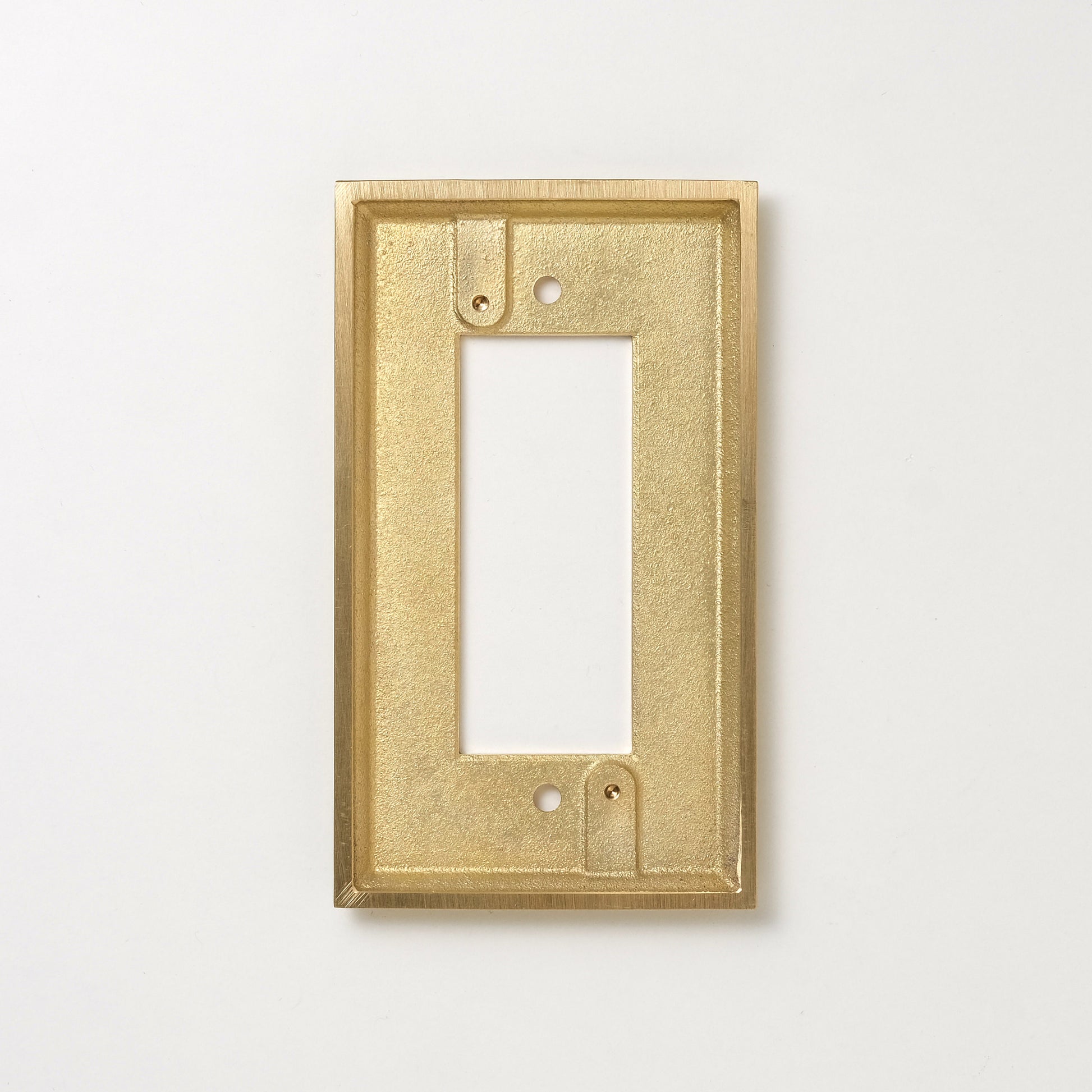 フタガミ プレート 真鍮 １連３口用