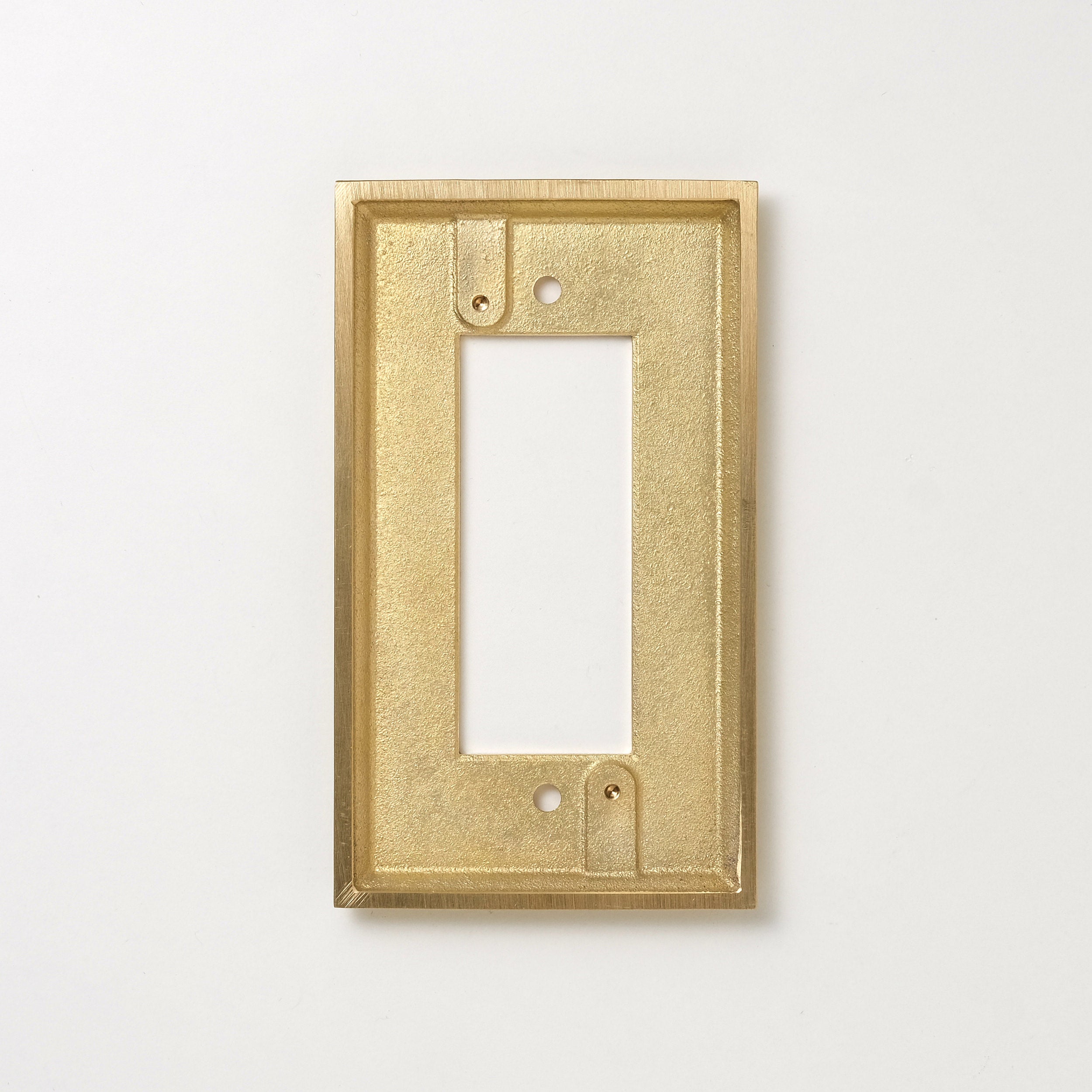 フタガミ プレート 真鍮 １連３口用