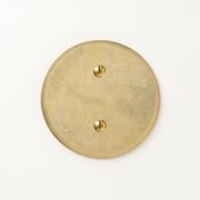 フタガミ プレート 真鍮 半連ブランク用　丸