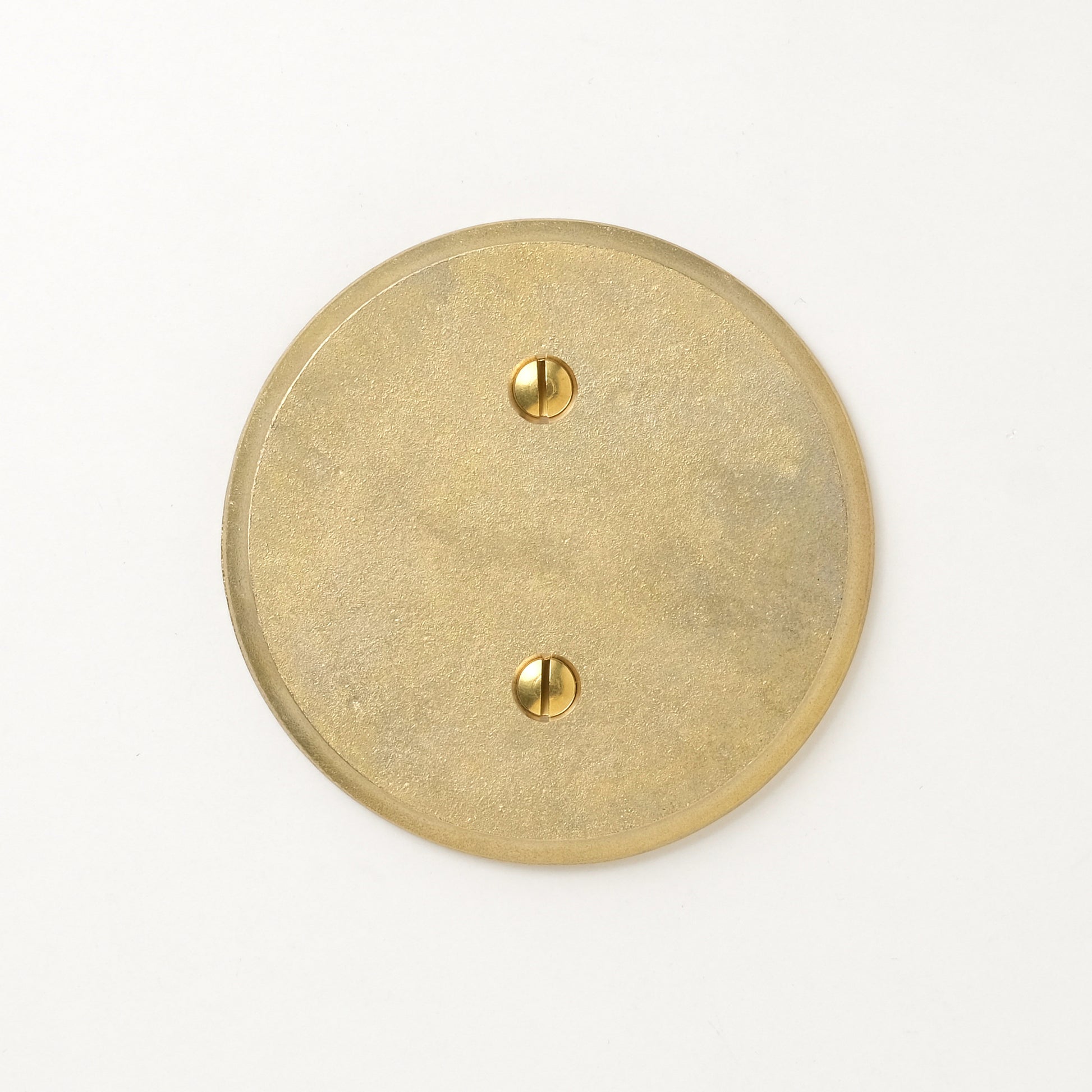 フタガミ プレート 真鍮 半連ブランク用　丸