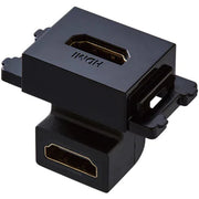 パナソニック　埋込AVコンセント(HDMI対応)　ブラック　L型