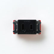 NKシリーズ　埋込コンセント　ブラック