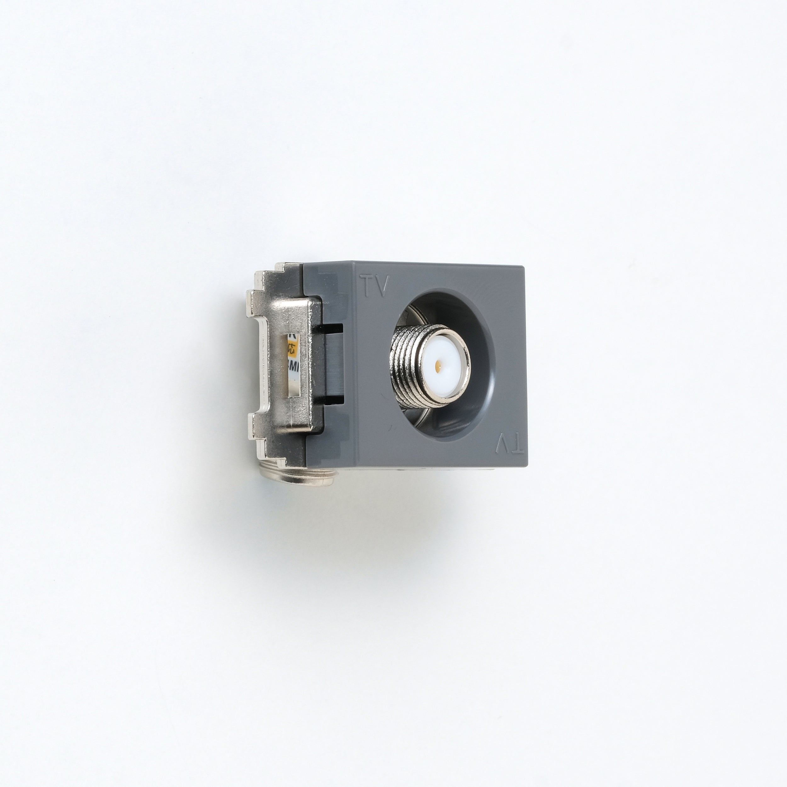 NKシリーズ　新4K8K衛星放送対応　埋込小型高シールドテレビ端子　グレー