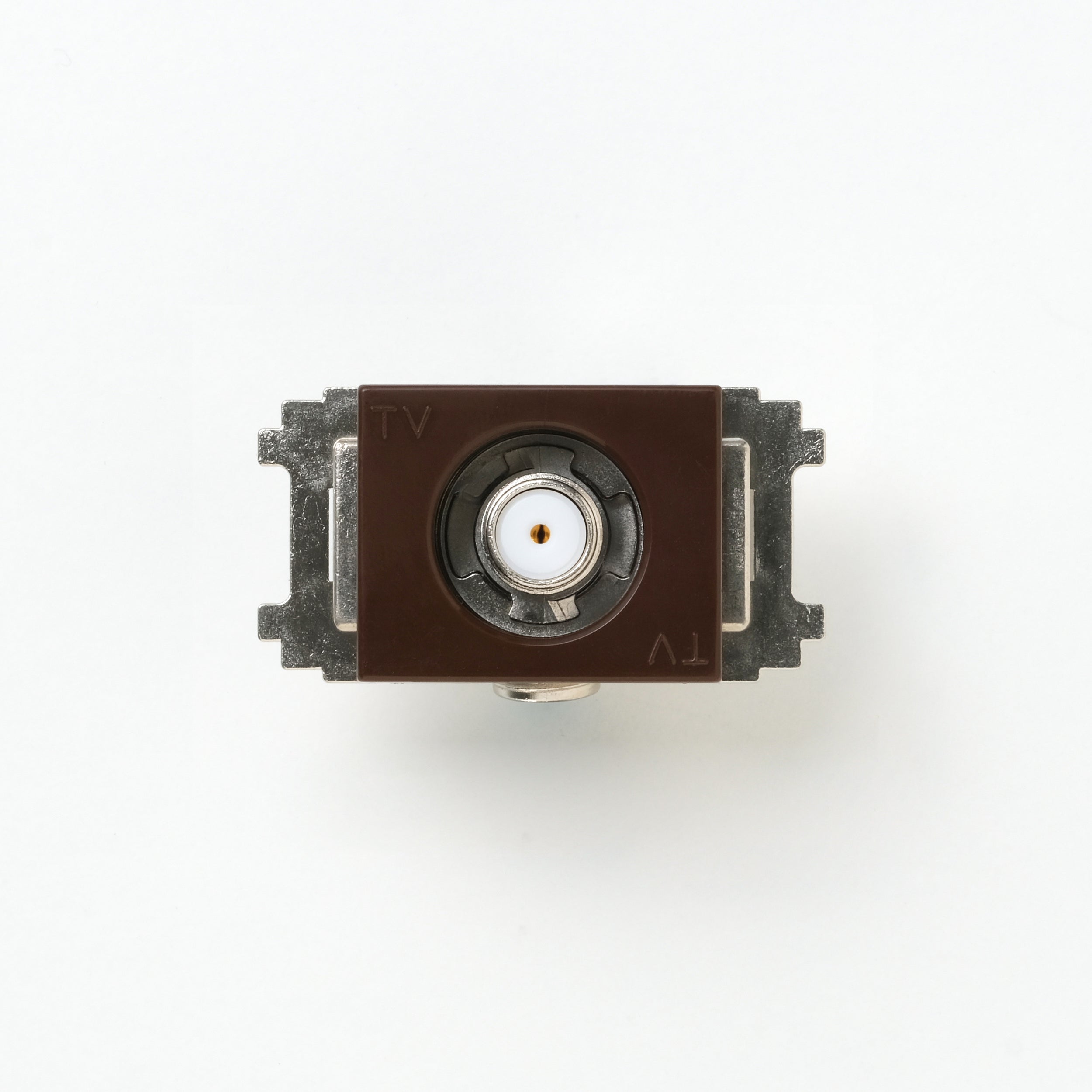 NKシリーズ　新4K8K衛星放送対応　埋込小型高シールドテレビ端子　チョコ