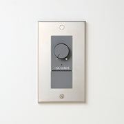 ステンレス素地 プレート <br>+ NK 正位相制御方式ライトコントロール＋ブランクチップ付　 グレー