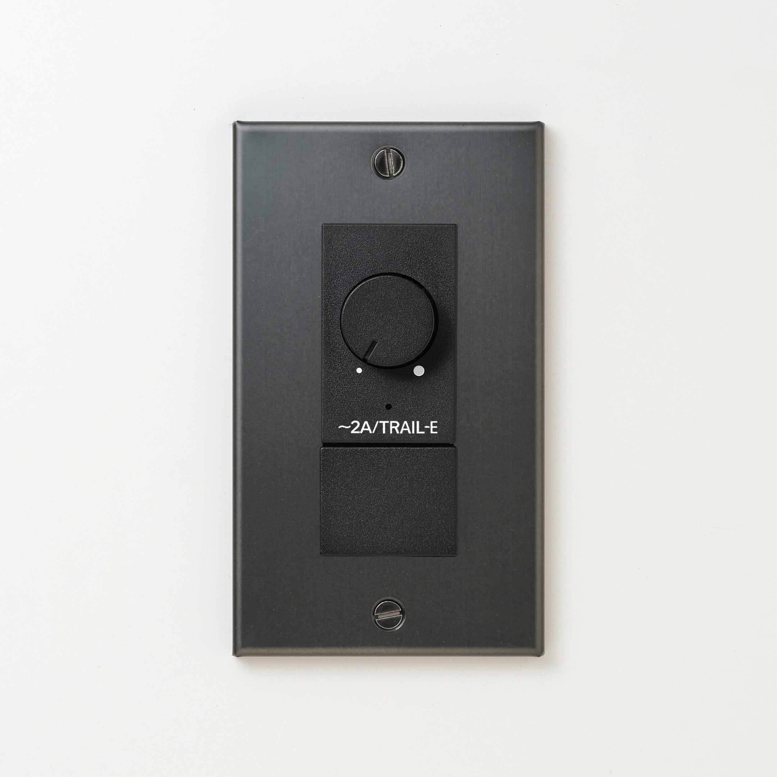 ステンレス（マットブラック）プレート <br>+ NK 逆位相制御方式ライトコントロール＋ブランクチップ付　 ブラック