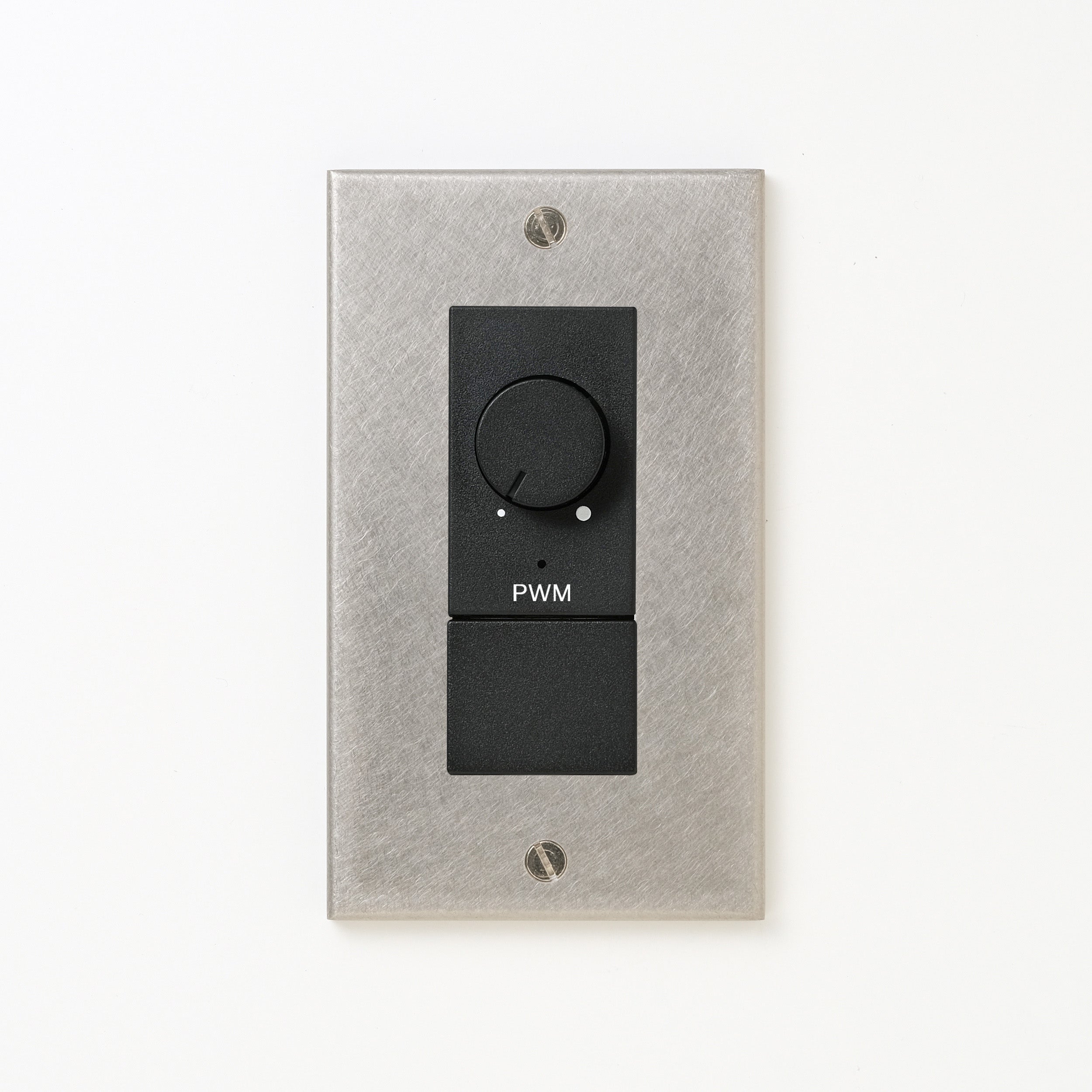 ステンレス（バイブレーション）プレート <br>+ NK PWM制御方式(1ch)ライトコントロール＋ブランクチップ付　 ブラック