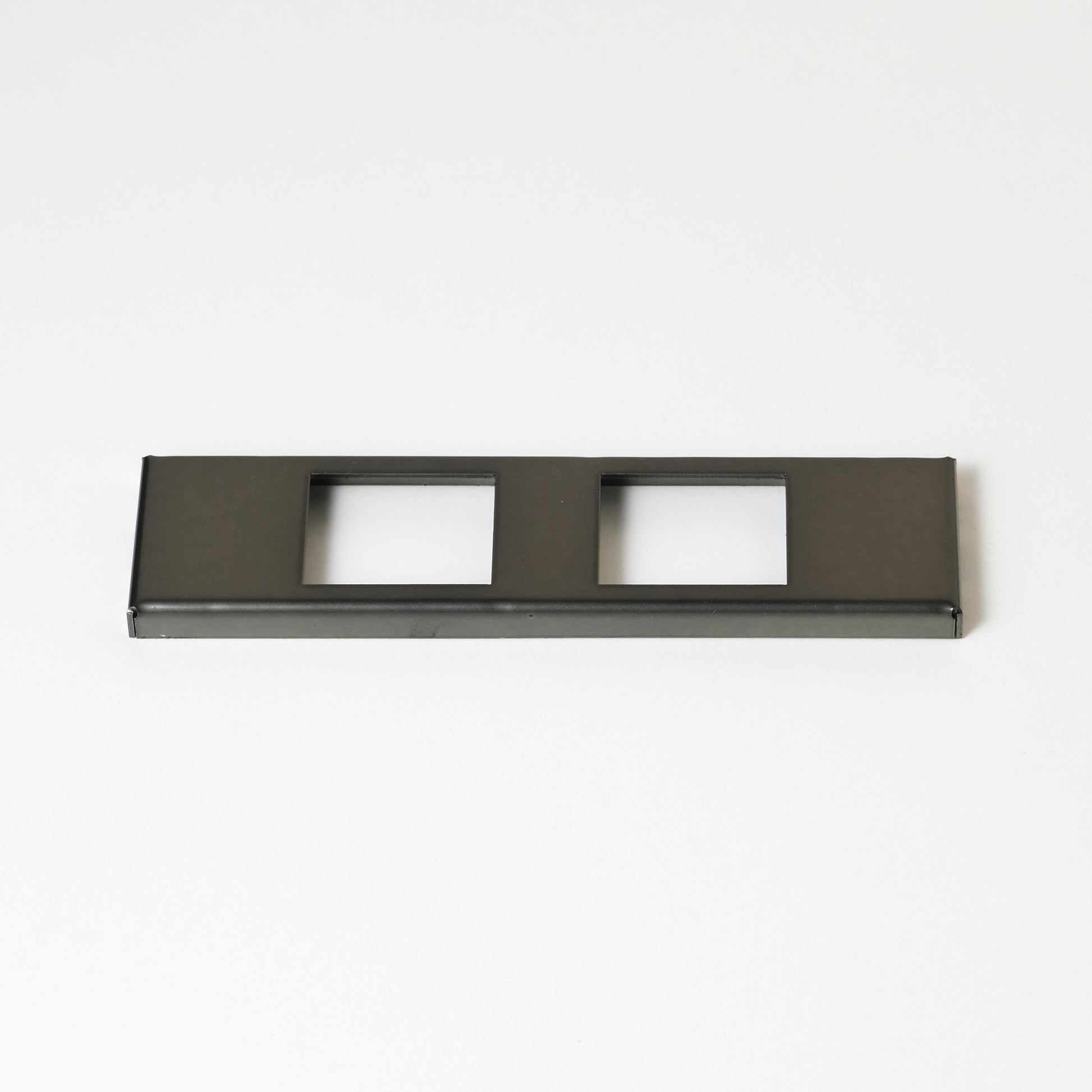 コンセンティックブラック バイブレーション 家具用プレート２口用 